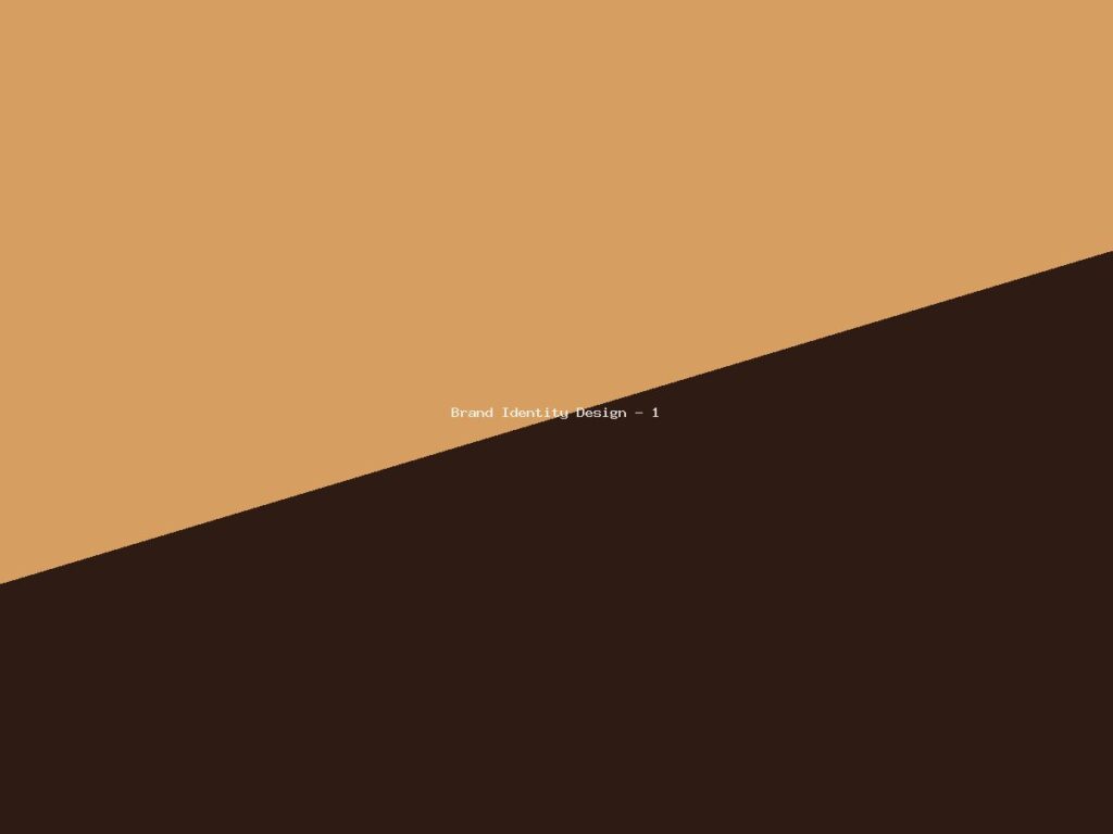 Brand Identity Design - 1